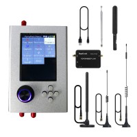 1MHz-6GHz SDR Radio Unassembled HackRF One R9 V2.0.0 + Portapack H2 With 3.2" Screen Antennas