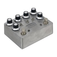 LY-ROCK Clone Version Electric Guitar Effects Pedal Double Preamplifier with Overload and Distortion Effects