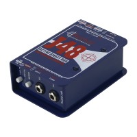 J48 Mono DI Box High Performance Active Direct Box for Rock Electric Guitar Bass Clone Version with LYR LOGO
