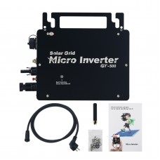 400W Intelligent Solar Grid Micro Inverter Ultra-thin Version 22V-48V MPPT Aluminum Alloy Wide Voltage Inverter