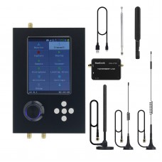 1MHz-6GHz HackRF One R9 + Portapack H2 V2.0.1 SDR Radio with Built-in Speaker + 5 Antennas + LNA