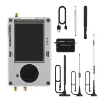 HAMGEEK R10C + H4MS HackRF One R10C V2.0.x SDR Radio MAX2837 and H4MS Portapack (5 Antennas + LNA)