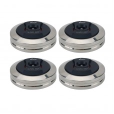 Audio Bastion 4PCS X-PAD REF Carbon Fiber Speaker Spike Pads 50mm/2" Speaker Spike Shoes Load Capacity 100KG