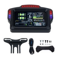 SIMDID DV480 Pro 5" Screen Dashboard Dash Display + Simagic EVO Bracket for Simagic EVO Wheel Base