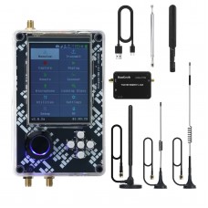 HamGeek R10C + H2M HackRF One R10C V2.0.x SDR Radio MAX2837 and H2M Portapack (w/ 5 Antennas + LNA)