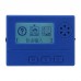 Blue Portable 3D-Printed Morse Code Trainer Automatic CW Key 2x3.5mm Port with 2.3-inch LCD Screen