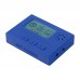 Blue Portable 3D-Printed Morse Code Trainer Automatic CW Key 2x3.5mm Port with 2.3-inch LCD Screen