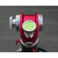 Red 3-inch Follow-up Altazimuth Mount Manual Tracking Astronomical Telescope Gimbal 20KG Load Capacity