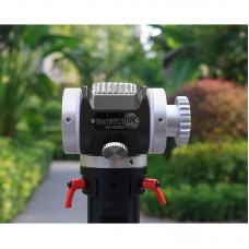 Black 3-inch Follow-up Altazimuth Mount Manual Tracking Astronomical Telescope Gimbal 20KG Load Capacity