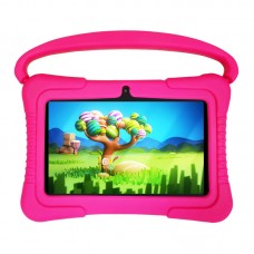 Pink 7-inch Kids Tablet 4-Core 1.8GHz CPU Intelligent Learning Machine 2G RAM + 32G ROM for Android 10 System