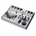 FLOW 8 Digital Mixer 8-Input 2 FX and 2 Monitor Ultra-low Noise Audio Processor Support Bluetooth App Control