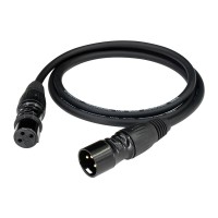 1-Meter Microphone Audio Cable XLR Male to Female Connection Cable for Mixer Power Amplifier Extension Connection