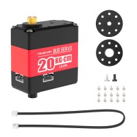 Hiwonder LX-224 20kg.cm Three-Port Serial Bus Servo Motor with Feedback for Robots and Robotic Arms