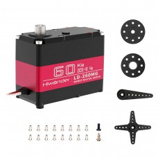 Hiwonder LD-260MG 60KG Servo Dual-Shaft Digital Servo with High Torque for Robots and Robotic Arms