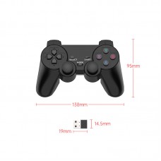Hiwonder Robot Gamepad Wireless Controller for PS2 + USB Receiver for Robotic Arms/Robots/Smart Cars