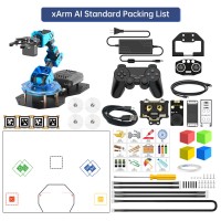 Hiwonder xArm AI 5DOF AI Vision Robotic Arm (Standard Version with Vision Module) for Scratch Python