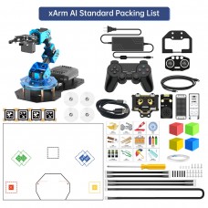 Hiwonder xArm AI 5DOF AI Vision Robotic Arm (Standard Version with Vision Module) for Scratch Python