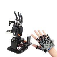 Hiwonder uHand2.0 Robotic Hand (STM32 Left Hand) Independent Finger Movement + Motion Sensing Glove