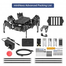 Hiwonder MiniHexa 18DOF ESP32 Hexapod Robot (Advanced Version with AI Vision and Voice Interaction)