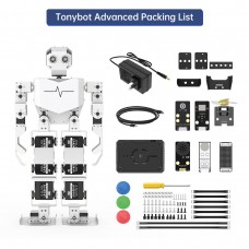 Hiwonder Tonybot 17DOF Humanoid Robot Bionic Robot (Advanced Version w/ Vision & Voice Interaction)