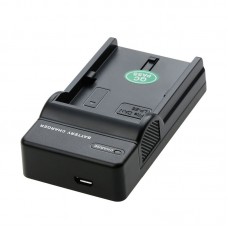 LP-E6-T Portable Digital Battery Charger 5V/1A Input Single Slot USB Dock Charger for Canon LP-E6/LP-E6N