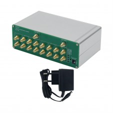 FDIS-8-8 10M 1PPS(3.3Vpp) 8+8 Channels Clock Distributor CDA2990 Pulse Splitter Frequency Distribution Amplifier (SMA Port)