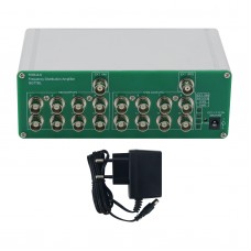 FDIS-8-8 10M 1PPS(5Vpp) 8+8 Channels Clock Distributor CDA2990 Pulse Splitter Frequency Distribution Amplifier (BNC Port)