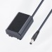 FZ100 Dummy Battery Adapter AC Power Supply Kit for SONY A7M3/A7C/FX3/A7M5/A7M4 Cameras Live-streaming and Video Recording