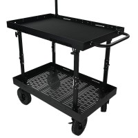 50X70cm Modular Quick-installation Mobile Workbench Lift Folding Cart for Filming Crew Photographic Equipment