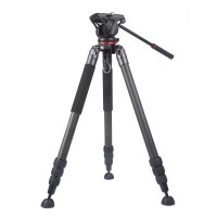Carbon Fiber Tripod Kit 6-10KG Load Capacity Telephoto Photography DSLR Tripod for Bird Watching/Shooting (with Gimbal)