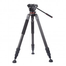 Carbon Fiber Tripod Kit 6-10KG Load Capacity Telephoto Photography DSLR Tripod for Bird Watching/Shooting (with Gimbal)