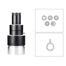 MM08 Lightweight Professional Optical Projection Condenser Focusing Control Conical Cylinder with 5PCS Picture Inserts