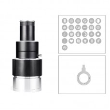 MM08 Lightweight Professional Optical Projection Condenser Focusing Control Conical Cylinder with 25PCS Picture Inserts