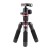 Black GT225A+QB02 Desktop Photography Tripod + Gimbal Kit Portable Cellphone Live Streaming Holder
