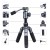 Carbon Gray GT225A+QB10 Desktop Photography Tripod + Gimbal with Handle Portable Cellphone Live Streaming Holder