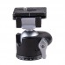 LG34Q Low Center of Gravity Ball Head Gimbal Quick Release Plate 75x45mm Portable Camera Gimbal