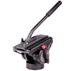 DV80 Professional Bird Watching Aluminum Alloy Hydraulic Camera Gimbal 15KG Load Capacity with Detachable Handle