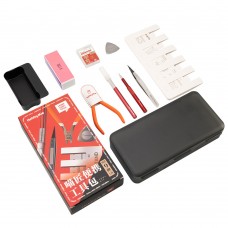 HobbyMio Portable Model Tool Kit Side Cutting Pliers Tweezers Combination Pliers for GK/Figures DIY Modification