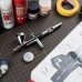HM-130HP Dual Action Airbrush 8-85PSI 0.3MM High Performance Quick Release Spray Nozzle Air Pressure Gun