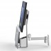 Z01-D01-01 Aluminum Alloy Monitor and Keyboard Bracket 450mm Engineering Tray 360-degree Adjustable Monitor Holder