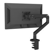 Black V8 Monitor Bracket 3-11KG 17-38 Inches Desktop Computer Expansion Height Increasing Mount (Single Arm)