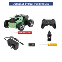 Hiwonder JetAcker ROS2 Robot Ackerman Robot Car (Starter Version Jetson Nano 4GB, without Camera)