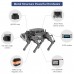 Hiwonder ROSPug Quadruped Robot Dog Bionic Robot Starter Version with Jetson Nano (4GB) for Python
