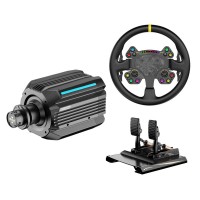MOZA R21 Ultra 21NM DD Wheel Base Force Feedback Base + 13" RS V2 Steering Wheel + CRP2 2-Pedal Set
