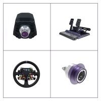CONSPIT ARES APEX 8Nm DD Wheel Base + 12.2" 310 Apex Steering Wheel + CDR Quick Release + CPP APEX 2-Pedal Set