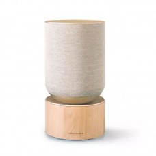B&O Beosound Balance 360-Degree Speaker 850W Bluetooth Speaker (Natural Oak & Gold Fabric Cover)