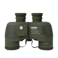Green 10x50 Navigation LED Compass Binocular Waterproof and Antifog ED Telescope 10X IR Rangefinder Binocular