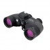 Black 10x50 Navigation LED Compass Binocular Waterproof and Antifog ED Telescope 10X IR Rangefinder Binocular