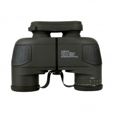 Green 10X 50ED Navigation Built-in Compass HD Binocular Waterproof Low Light Night Vision Telescope