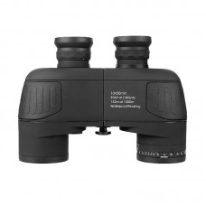 Black 10X 50ED Navigation Built-in Compass HD Binocular Waterproof Low Light Night Vision Telescope